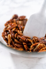 Toasted pecans