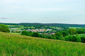 Fototapeta na wymiar Sommerliche Entdeckungstour durch den Thüringer Wald bei Steinbach-Hallenberg - Thüringen