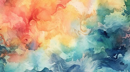 Abstract watercolor background. Colorful abstract background. Ink in water.
