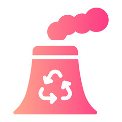 power station gradient icon