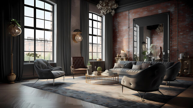 urd’hui à 12:15
An eclectic luxury apartment that marries bohemian flair with upscale finishes. Distinctive Persian rugs cover rich hardwood floors, while a modern crystal chandelier dangles above a r