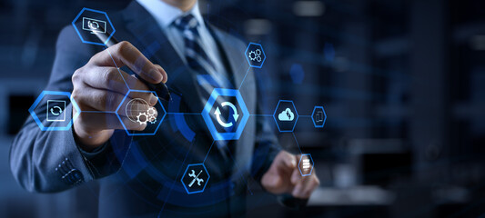 Update Software Upgrade Application new version on virtual screen.