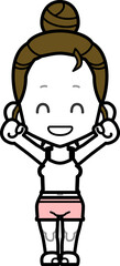 hb部屋着女性_fOL06