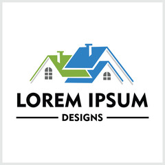 Home logo vector design, property icon