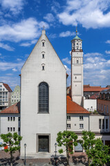 The historic St. Moritz church in Augsburg