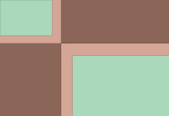 abstract color geometric background. generative computational art illustration, polygonal tiles.