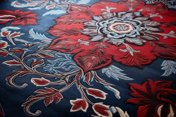 Floor carpet decor vintage interior art design architecture luxury house pattern rug wall