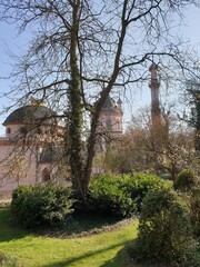 Fototapeta na wymiar Mosche im Schloßgarten Schwetzingen