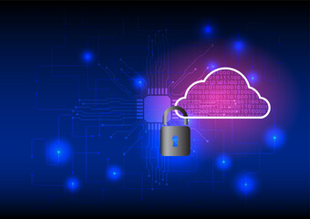 lock the cloud for security