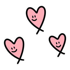 Heart valentine day