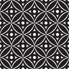 Fototapeta premium abstract seamless ornament pattern vector illustration