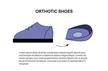 Orthotic shoe and insoles