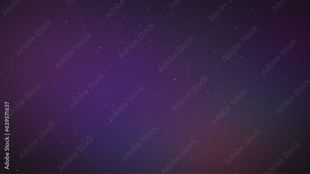Wall mural night sky background. sunset wallpaper with stars. blurred starry texture. abstract space backdrop f