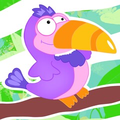 Purple Toucan