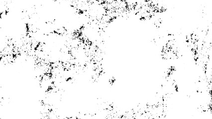 Black and white grunge. Distress overlay texture. Abstract surface dust and rough dirty wall background concept. Vector splatter grunge black and white background.