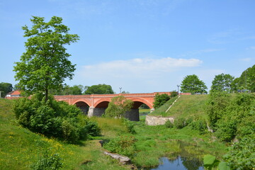 Fototapeta premium bridge over the river
