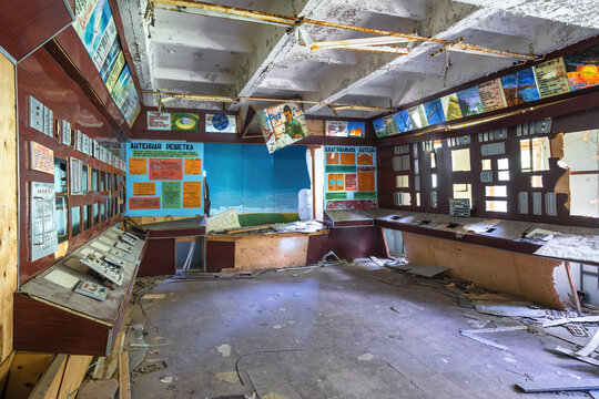 Abandoned Training Center of Duga Radar - Chernobyl Exclusion Zone, Ukraine