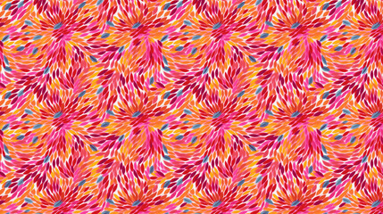 pattern with flowers colorful background