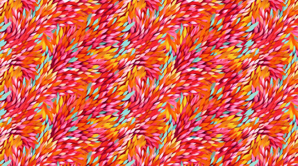 Fototapeta premium pattern with flowers colorful background