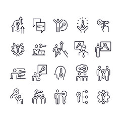 Business and Finance Icons vector design