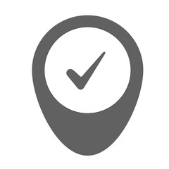 CHECKIN ICON, CHECK IN ICON, Location pin icon. Map pin place marker. Location icon. Map marker pointer icon set. GPS location symbol collection.