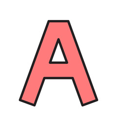 LETTER A