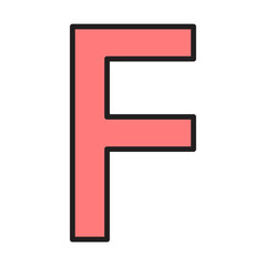 LETTER F