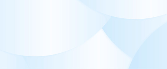 Abstract blue geometric soft light color gradient background with circle element. vector design graphic for cover design.