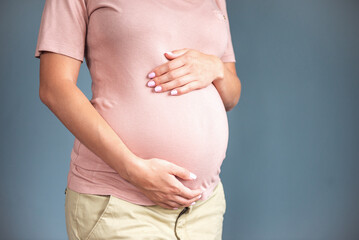 Beautiful pregnant woman