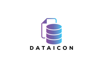 Big Data Icon/Logo Design. Data Icon Design. Database