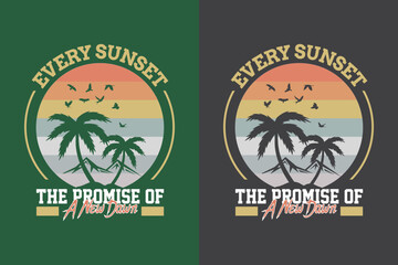 Sunset Custom T-Shirt Design for You