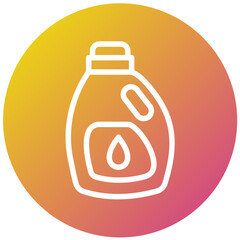Detergent Vector Icon Design Illustration