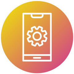 App development Vector Icon Design Illustration