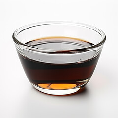 Cup of tea isolated white background