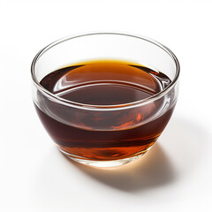 Cup of tea isolated white background
