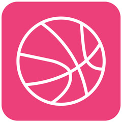 Basket ball Vector Icon Design Illustration