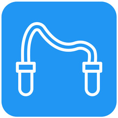 Jumping rope Vector Icon Design Illustration