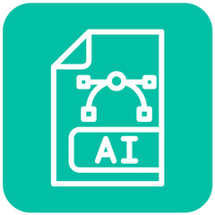 Ai file Vector Icon Design Illustration