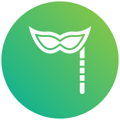 Mask Vector Icon Design Illustration