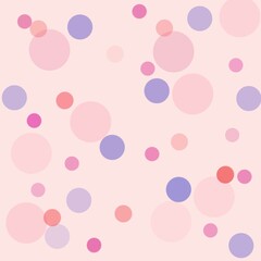 orange, purple, and pink small Geometric background