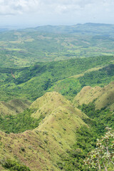 Fototapeta premium Vistas de montañas y cerros en Panamá 