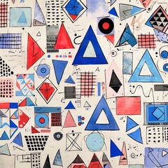 Fun and quirky memphis style patterns. Great for banners, background, invites and more. 