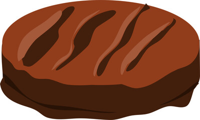 Burger ingredient set, burger Illustration 