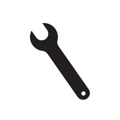 wrench isolated on white background