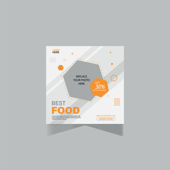 Best Food Menu Social Media Design