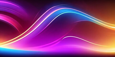 abstract wave background blue light