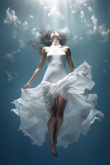 Floating Clothes, Hanging dress, Generative AI