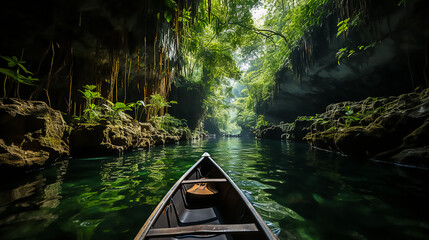 Photograph of the awe - inspiring Puerto Princesa Underground River National Park in the Philippines, captured with a Canon EOS 5D camera and a Canon EF 24 - 70mm f/ 2. 8L II USM lens at a focal lengt