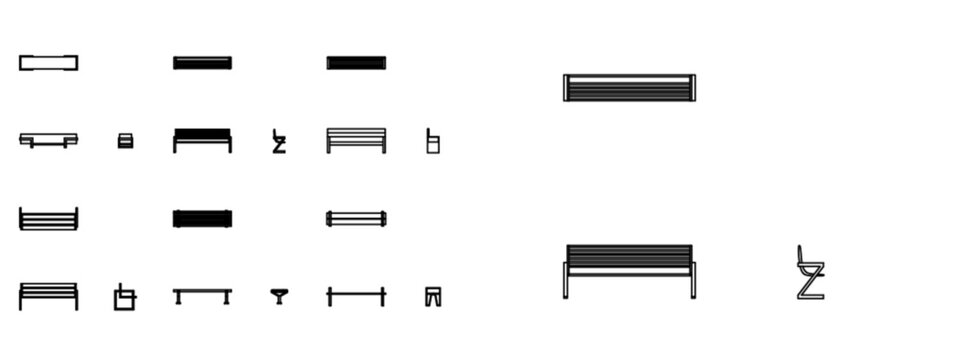 Bench (Urban furniture set)