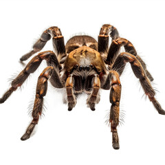 Mygale (Theraphosidae spp.) Araign&eacute;e avec transparence, sans background